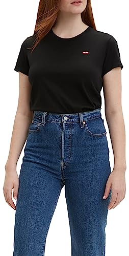 Levi's Damen Perfect Tee Mineral Black M