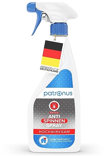 Anti Spinnen-Spray für Spinnen-Abwehr 500ml - maximale Sofortwirkung [POWER WIRKSTOFF] - schnell & effektiv für Innen und Außen (Haus, Wohnung, Boot etc.) - & geruchsneutral