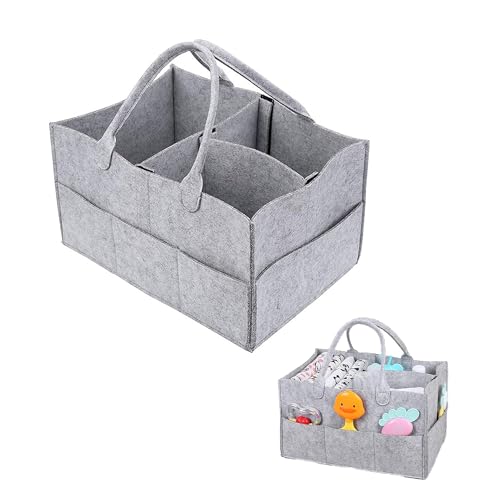 Baby Windel Caddy Tasche,Multifunktionale Windel Caddy,Tragbarer Wickelorganizer,Baby Windel Caddy Mit Herausnehmbaren,Lagerplatz Kinderzimmer,Für Wickeltisch,Windel,Lätzchen,Dusche Geschenkkorb