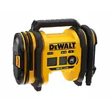 Dewalt Akku-Kompakt-Kompressor (12V-Anschluss oder 18V Akku, 11 Bar, für Fahrrad- und Autoreifen, Rollstühle, Schlauchboote, Luftkissen und Matratzen, inkl. Zubehör, ohne Akku und Ladegerät) DCC018N