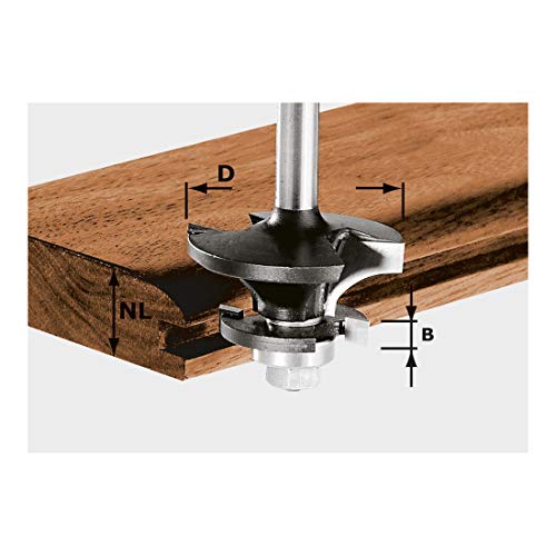 Festool Konterprofilfräser Nut HW S8 D43/21 A/KL