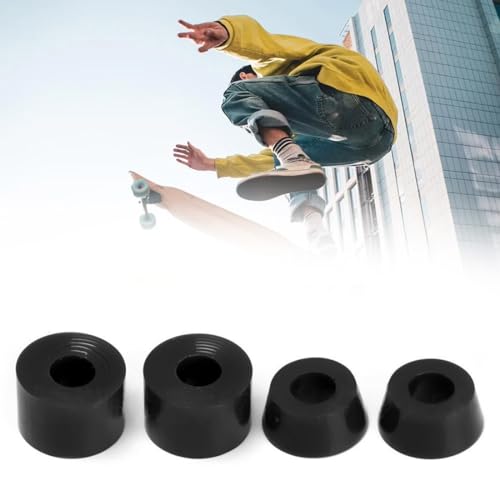 OQKAHIV Skateboard Buchsen Set - 4 Stück Lenkgummis Standard Cylinder für Truck, Longboard-Zubehör Ersatzteile Cups, beste Skateboard Bushings zum Austauschen, Perfektes Outdoor-Sport Accessoire!