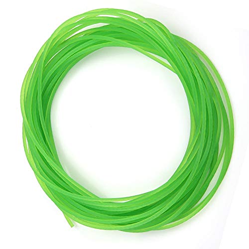 Rundriemen 2mm, Polyurethan-Rundriemen, Grüne raue Oberfläche PU-Polyurethan-Rundriemen für Antriebsdruckmaschine(2mm*10m)