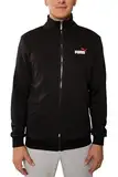 PUMA Sweatjacke Herren ohne Kapuze, Sportjacke, Trainingsjacke, Statement Deluxe Edition, Schwarz, Größe XL