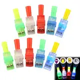 LED Fingerlampe,LED Bunt Fingerlicht,LED Finger Lights,Finger Taschenlampe,LED Taschenlampe für Finger,Fingerring Leuchtringe,Fingerlampen,LED Fingerlichter Spielzeug für Weihnachten,Halloween,10PC