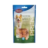 TRIXIE Hundeleckerli PREMIO Hunde-Chicken Wheels 75g - Premium Leckerlis für Hunde glutenfrei - ohne Getreide & Zucker, schmackhafte Belohnung für Training & Zuhause - 31748