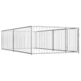 vidaXL Outdoor Hundezwinger 200x400x100cm Hundekäfig Hundehaus Hundehütte