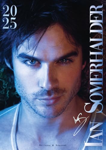 Ian Somerhalder Offizieller Kalender 2025: Der Star aus Vampire Diaries