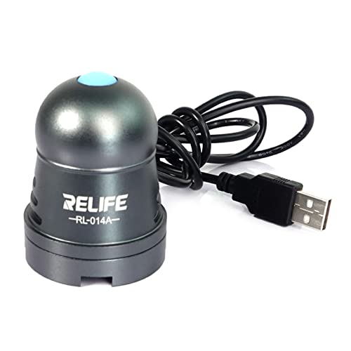 Rebellious RL-014A LED Grün Öl Härtung Lampe Telefon Wartung UV Härtung Licht Ultrabright Lila Licht 8 Sekunden Schnelle Aushärtung UV Härtung Lampe Aluminiumlegierung Härtung Licht RL-014A