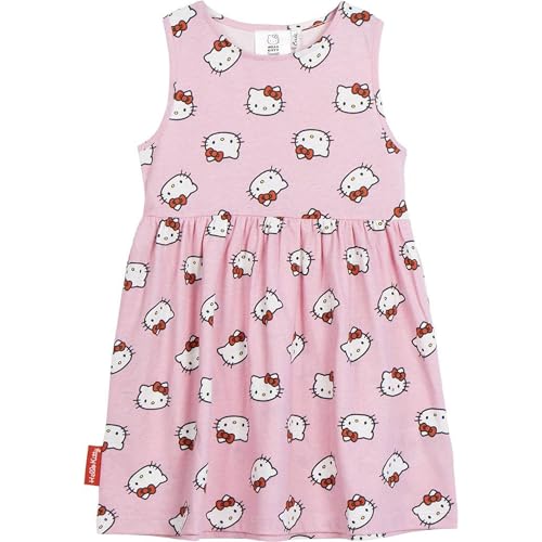 CERDÁ LIFE'S LITTLE MOMENTS Mädchen Vestido para Niñas Diseño Elegante Y Cómodo Con Colores Vibrantes Y Estampados Encantadores De Bluey Kleid, Rosa, 8 Jahre