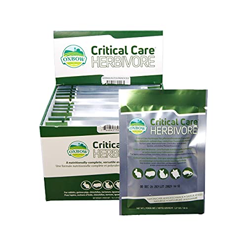 Oxbow Critical Care Food für Rekonvaleszente Pflanzenfresser, ‎36 g (1er Pack)