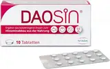 DAOSiN – Nahrungsergänzungsmittel mit DAO-Enzym - unterstützt den Histamin-Abbau - 10 magensaftresistente Tabletten mit Diaminoxidase Enzym