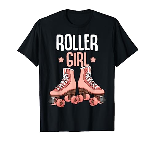 Rollschuhe Roller Girl Roller Skates Rollschuh Mädchen T-Shirt