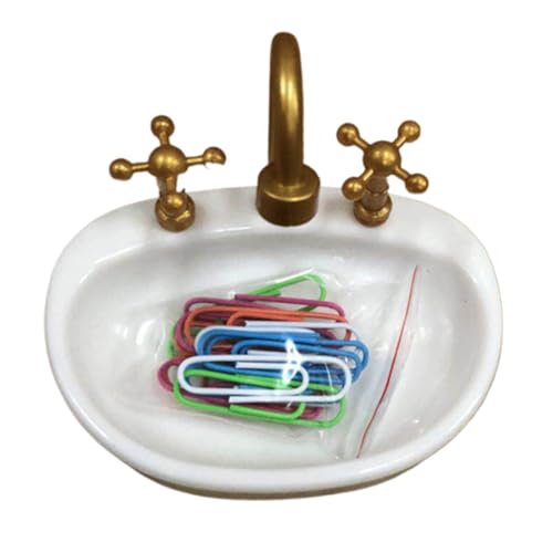 Büroklammerspender, Miniatur-Möbel-Desktop-Halter, Schreibwaren-Pinnnadel-Behälter, Aufbewahrungsdekoration für Schreibtische, Büros, Klassenzimmer, Arbeitsbereiche, Theken
