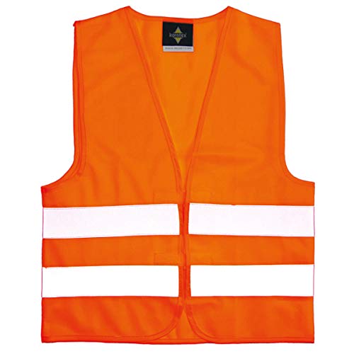 Korntex Warnweste Standard - Kinder, Orange, XS