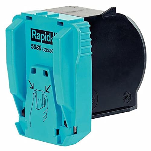 Rapid 20993700 Heftklammer-Kassette 5080, für elektrisches Heftgerät 5080e, 5000 Stück