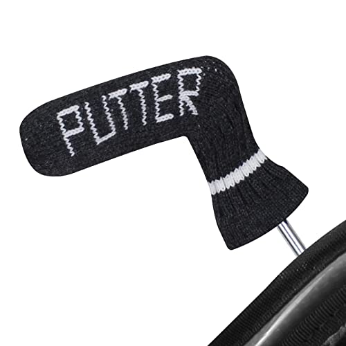 Scott Edward Putter-Abdeckung für Golfklingen, 1 Stück, doppellagig, gestrickt, passend für Blade Putter, niedlich und weich