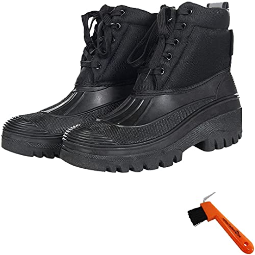 HKM Kinder Winter Stallschuhe Thermo Hamilton schwarz 33 + Hufkratzer Reiterladen24