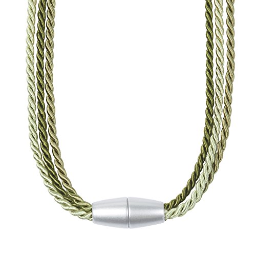 Raffhalter / Gardinen-Accessoire / Vorhangdekoration ARENELLA mit Spannweite 65cm (grün)