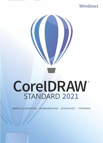 Corel CorelDRAW Standard 2021, 1 Gerät, Postzustellung