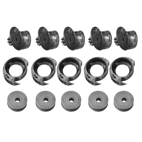 -Spulen und Spulenkoffer, 5 Sets Schuhbärte, Universelle Passform, Ersetzen, Ideal für -Reparaturwerkstätten, Schneider, DIY -Hobbyisten, mit Hoher Qualität