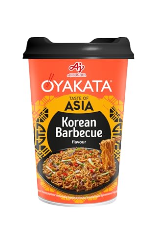 OYAKATA Korean Barbecue Geschmack Instant Nudeln Wok Style Japanischer Art Schnelle Zubereitung Ramen 93g