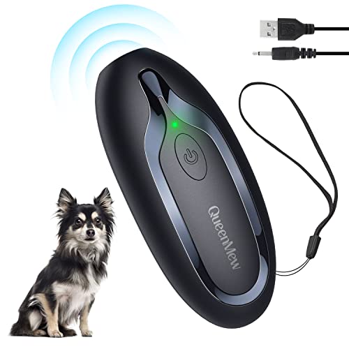 Bubbacare Anti Bell Gerät Hunde, Antibell Ultraschall Gerät mit Variabler Frequenz, Effektiv Lange Reichweite Gegen Bellen Hunde den Innen- und Außenbereich