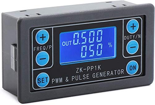 DollaTek PWM-Signalgenerator 1 Hz -150 kHz Dual-Mode-Generator Einstellbare Impulsfrequenz Duty Ratio Duty Rechteckiges Rechteckwellenmodul mit Gehäuse