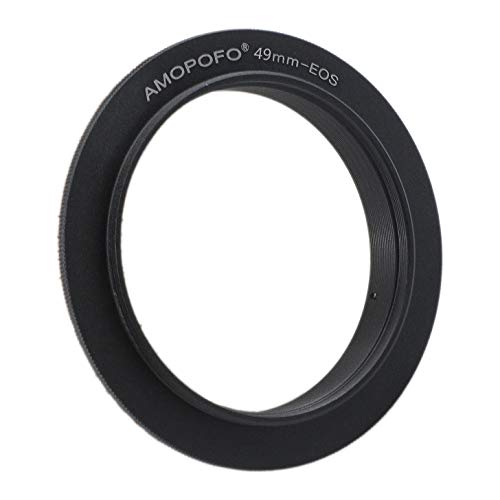 49mm to EF Retroadapter Makro Umkehrring Adapter Ring.Für EF-S Kameras T6s(760D),T7i, T6, SL1(100D) and XS(1000D), 60D &70D,77D,80D,10D,20D,30D,40D,50D,5D,5DMark II