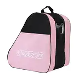 Harilla Rollschuh-Tasche, Inline-Skate-Tasche für Kinder, Premium-Schlittschuh-Taschen für Kinder/Erwachsene, ROSA