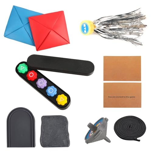 Gonggi Korean Game Set, Spaßige Traditionelle Koreanische Spiele Wie Jebi Chagi, Gong-gi Und DDAKJI, Perfekt Für Familienreisen, Geschicklichkeitsentwicklung Und Valentinstagsgeschenke