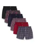 Lower East American Boxershorts Herren 10 Pack I 6 Pack aus 100% Baumwolle - Unterwäsche Herren Unterhosen für Männer, Unterhosen Herren Boxershorts Herren Baumwolle, Männer Boxershorts, Mehrfarbig M