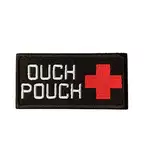 Polizeimemesshop - Ouch Pouch Medic Textil Patch - Rettungsdienst - Klett Patch