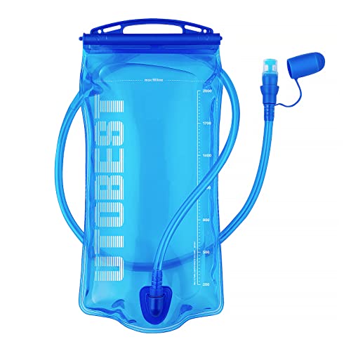 UTOBEST Trinkblase 1L/1,5L/2L/3L Wasserblase für Trinkrucksack, BPA-frei Auslaufsicher Wasserreservoir für Laufen, Wandern, Radfahren