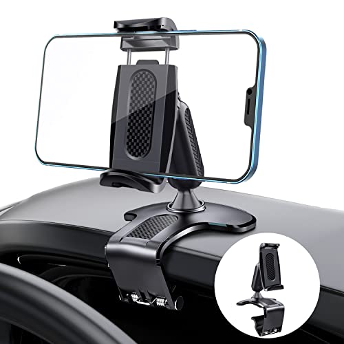 Hoembpn Auto Handyhalterung, Universal Auto Armaturenbrett Handyhalter, 360 ° Drehbar Einstellbare Auto Handyhalter, Geeignet für 4-7 Zoll Smartphone