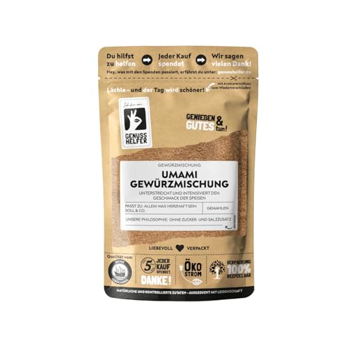 Bremer Gewürzhandel Umami Gewürzmischung, ohne Salz & künstliche Geschmacksverstärker, 100g