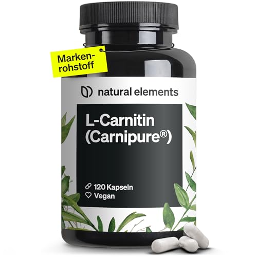 L-Carnitin 2000 - Premium: Carnipure® von Lonza - 120 Kapseln - Laborgeprüft, hochdosiert, vegan