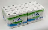 Vella 32 Rollen Küchenrolle– doppellagig – Zellulose – 250 Blatt pro Rolle – Sparpack mit 8 x 4 Rollen