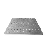 Toplionace 150x150x8mm Optische Experimentierplatte Aus Edelstahl, Werkbank mit Hoher Magnetischer Leitfähigkeit, Optische Tischplatte Aus Stahl