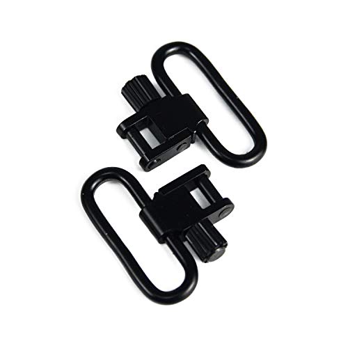 GUGUZA 3,2 cm Schnellverschluss Riemenbügel Sling Swivel für Gewehrriemen Luftgewehr Schraube Holzpfoste