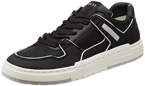 GUESS Herren Cento Sneaker, Schwarz, 42 EU