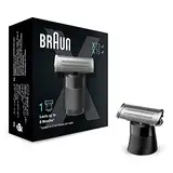 Braun Series X Ersatzklinge, kompatibel mit Braun Series X Modellen, Barttrimmer / Elektrorasierer / Haarschneidemaschine, 1 Klinge zum Trimmen, Stylen und Rasieren, XT10, silber