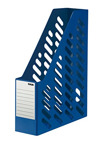 HAN Stehsammler KLASSIK - 2 STÜCK, moderner Stehsammler im zeitgemäßen Design. Funktional, hochwertig und schick bis Format DIN A4/C4, blau, 1600-14