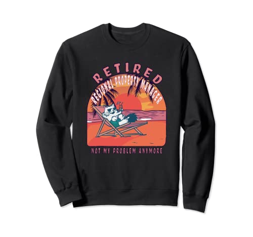 Regionalverwalter im Ruhestand Lustiger Vintage-Ruhestand Sweatshirt