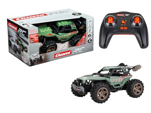 Carrera RC I 2,4GHz Mountain Racer I RC Buggy mit voller Fahr- und Lenkfunktion I Vollgefedertes Fahrzeug I Ferngesteuert I Luftreifen I Action im Gelände I Geeignet für Jungen&Mädchen ab 6 Jahren