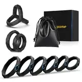 8 Größen Penisring Sexspielzeug Sex Spielzeug für die Männer Paare Extrem Sex Toys Penisringe Penis Ring Sex Toyset für Man Cockring Cockringe Silikon Hodenringe für den Mann Love Rings Sex Ring
