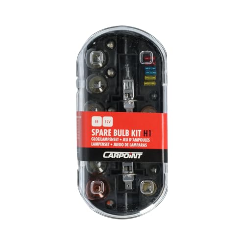 H1 Profi-Ersatzlampen-Kasten "longlife". 30-teiliges Set von Kfz-Lampen und Sicherungen.