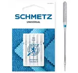 SCHMETZ | 5 Nähmaschinennadeln | Universal | 130/705 H | Nadeldicke 100/16 | auf jeder gängigen Haushaltsnähmaschine einsetzbar