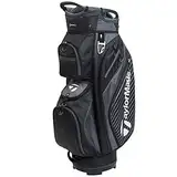 TaylorMade Herren Pro Cart 6.0 Golftasche, Schwarz/Anthrazit, 14-Wege-Top, 9 Taschen, leicht