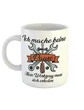 clothinx Tasse Ich mache keine Pause lustiges Handwerker Geschenk | Eine Geschenkidee für Mitglieder der Arbeiterklasse, Innung, Zunft, Handwerksinnung, den Handwerksmann oder Malocher